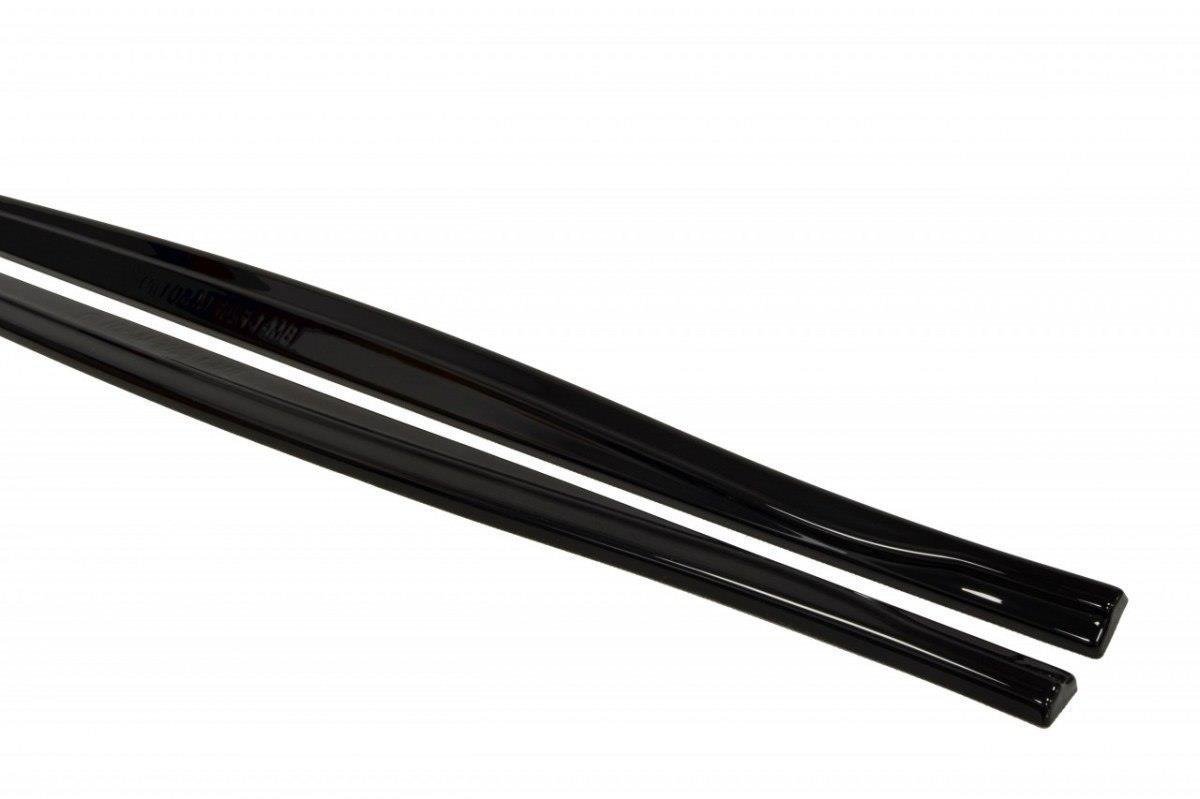 Seitenschweller Ansatz für V.1 für BMW 1er F20 M135i / M140i / M-Paket schwarz Hochglanz