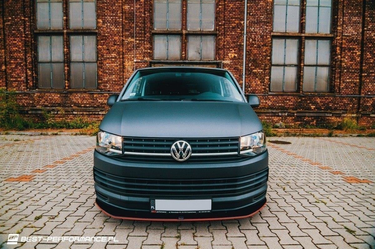 VOLKSWAGEN T6 Front Ansatz für v.1 Carbon Look