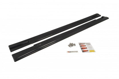 Seitenschweller Ansatz für HONDA ACCORD VII TYPE-S schwarz matt