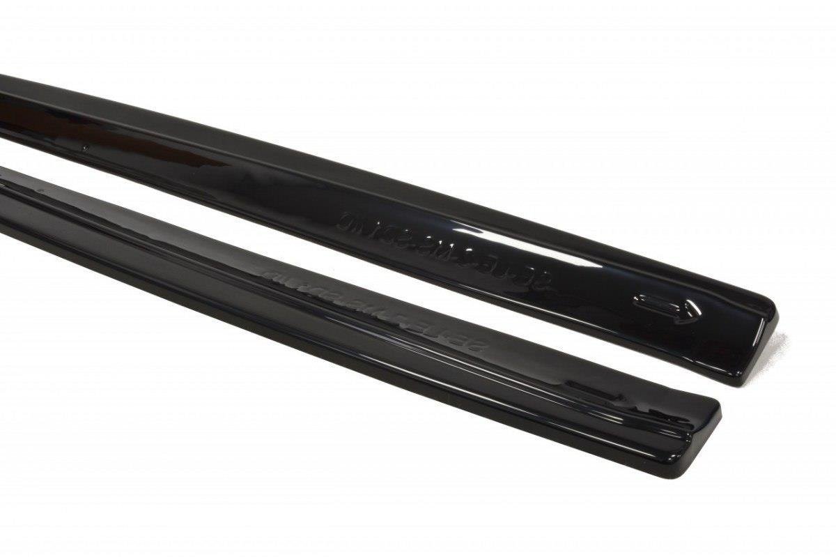 Seitenschweller Ansatz für SEAT LEON MK2 MS DESIGN schwarz Hochglanz