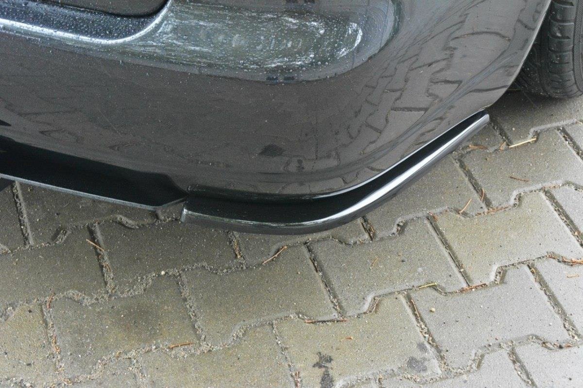 Heck Ansatz Flaps Diffusor für AUDI S4 B5 Avant Carbon Look