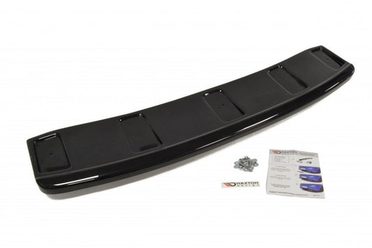 Mittlerer Diffusor Heck Ansatz für AUDI A7 S-LINE (FACELIFT) im DTM LOOK Carbon Look