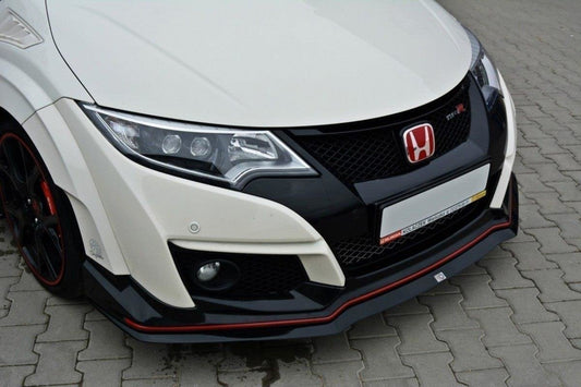 Front Ansatz für v.2 HONDA CIVIC IX TYPE R Carbon Look