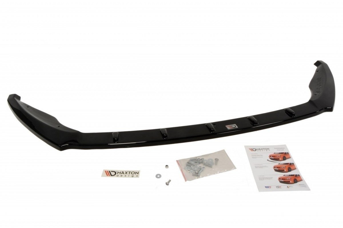 Front Ansatz V.1 für Skoda Octavia RS Mk3 schwarz matt