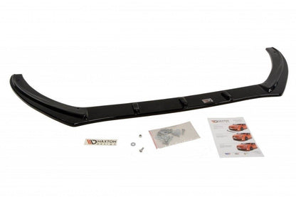 Front Ansatz für VW POLO MKV schwarz Hochglanz