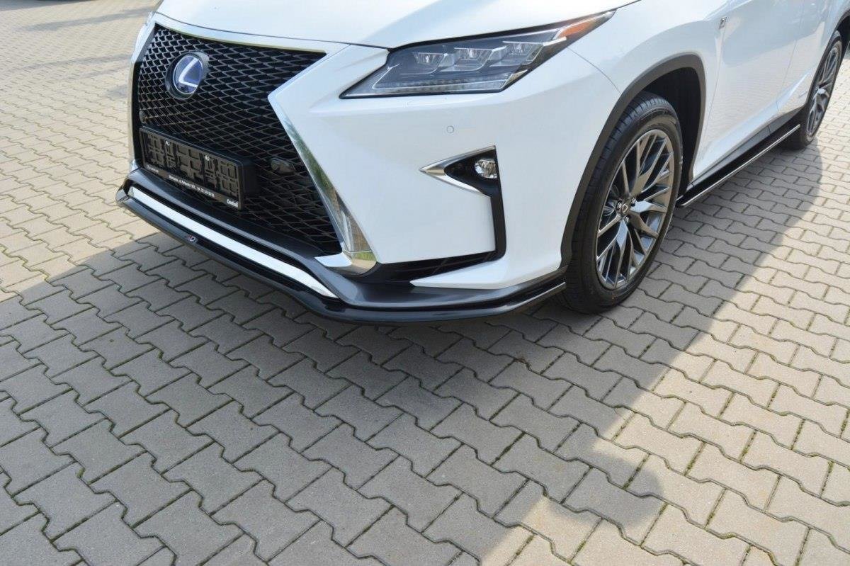 Front Ansatz V.1 für Lexus RX Mk4 F-Sport schwarz matt