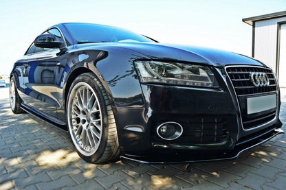 Seitenschweller Ansatz für Audi S5 / A5 / A5 S-Line 8T / 8T FL Carbon Look