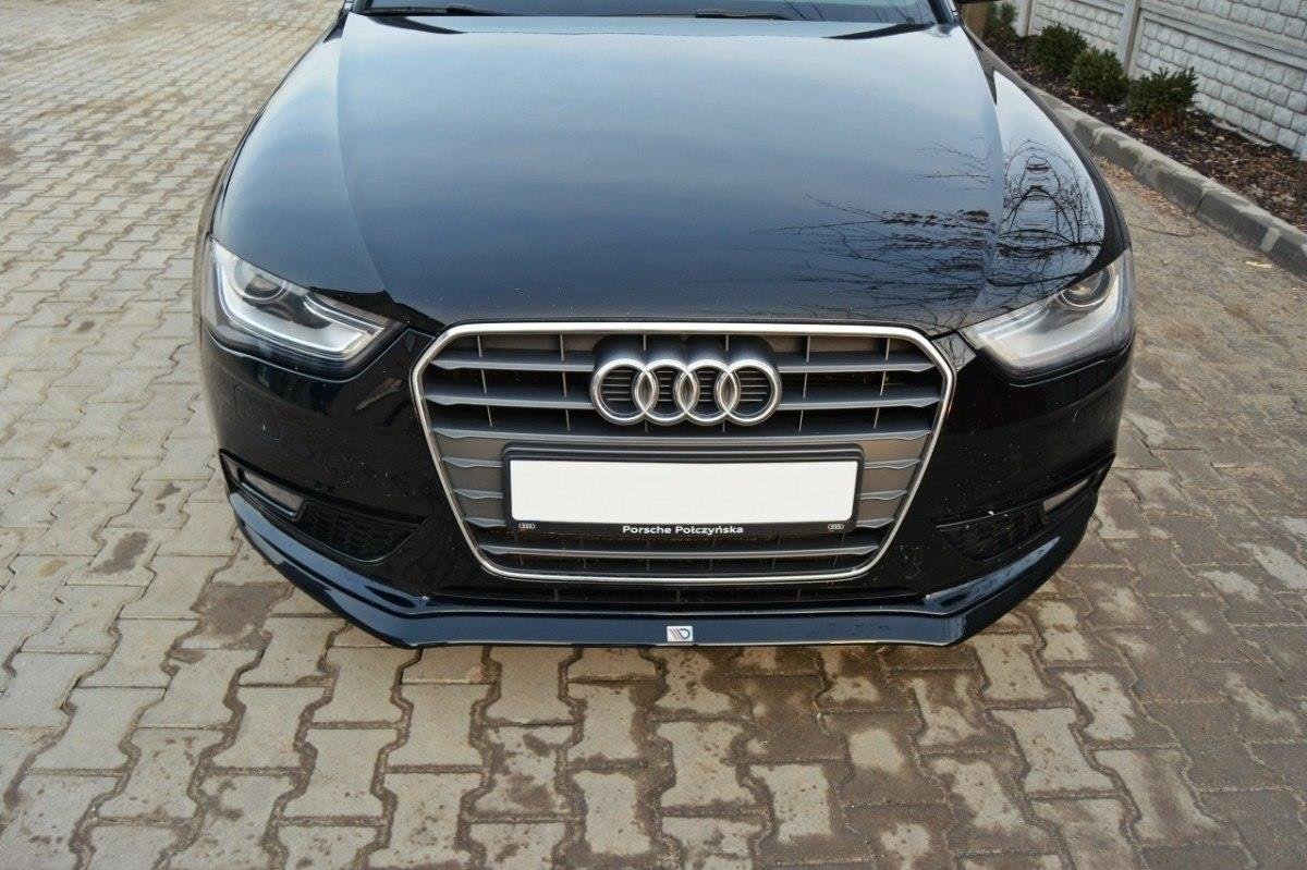 Front Diffuser V.2 Audi A4 B8 FL schwarz matt