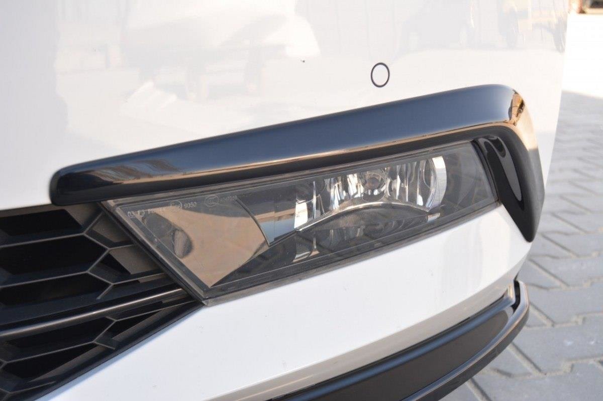 Rahmen Für Leuchten Skoda Superb Mk3 schwarz Hochglanz