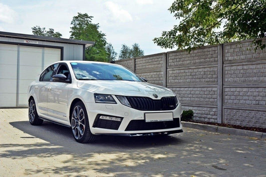 Front Ansatz V.2 für Skoda Octavia RS Mk3  Carbon Look