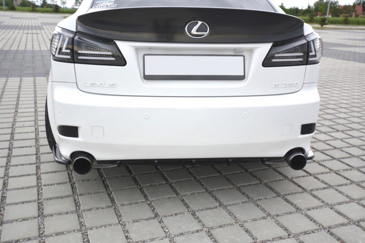 Diffusor Heck Ansatz für Lexus IS Mk2 Carbon Look