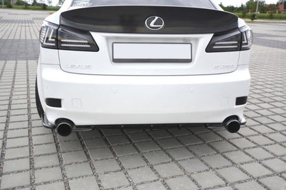 Diffusor Heck Ansatz für Lexus IS Mk2 Carbon Look