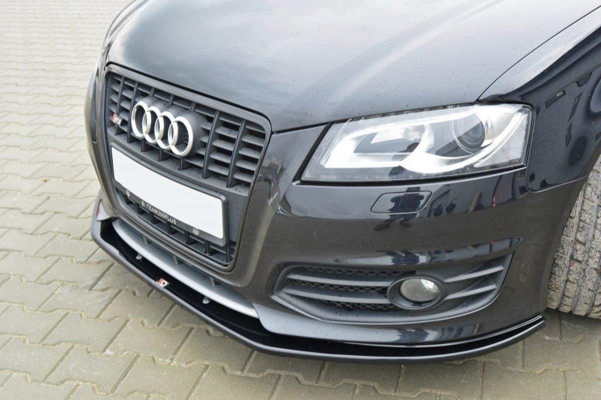 Front Ansatz V.2 für Audi S3 8P FL schwarz Hochglanz
