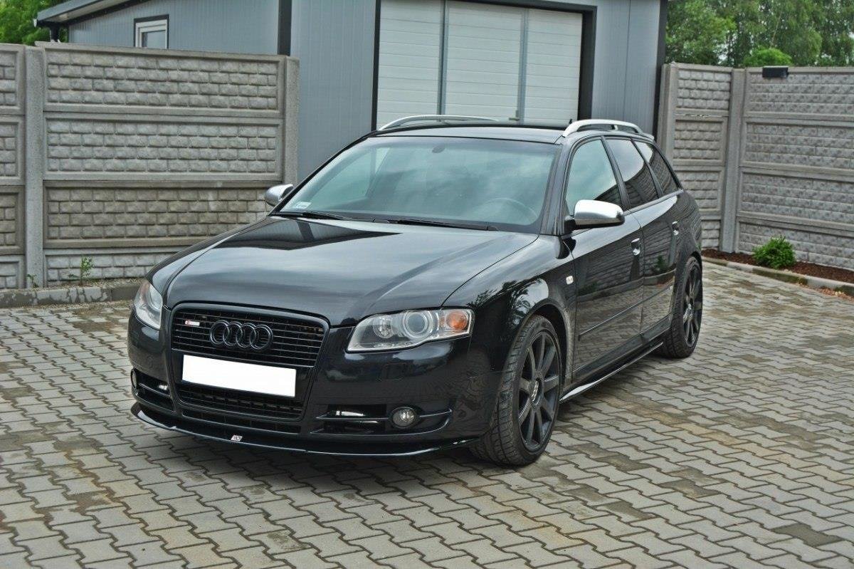 Front Diffuser V.2 Audi A4 B7 schwarz matt