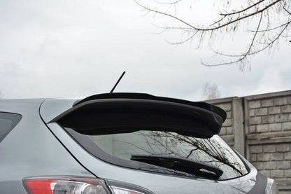 Spoiler CAP für MAZDA 3 MK2 SPORT (vor Facelift) Carbon Look
