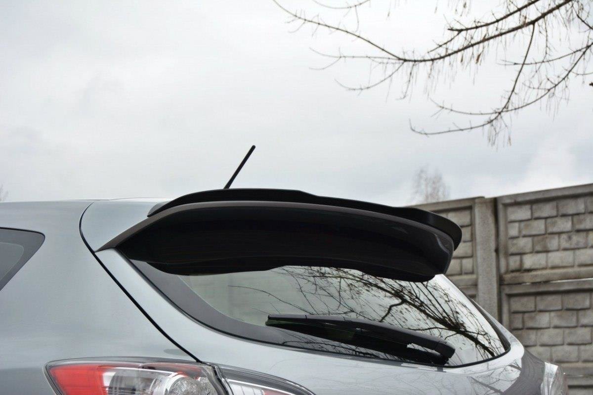 Spoiler CAP für MAZDA 3 MK2 SPORT (vor Facelift) schwarz Hochglanz