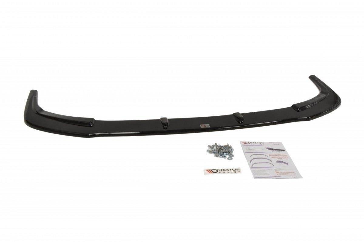 Front Ansatz V.1 für Mitsubishi Lancer Evo X schwarz matt