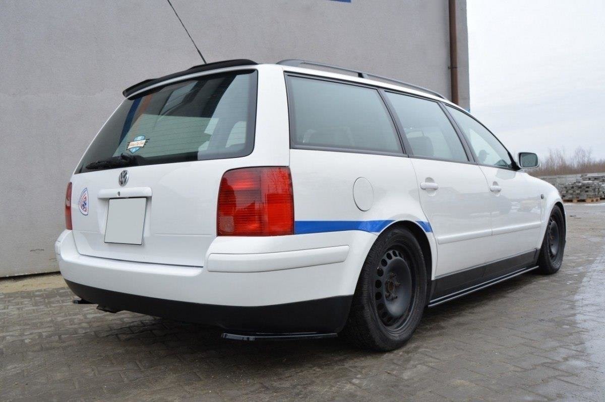 Seitenschweller Ansatz für VW PASSAT B5 Carbon Look