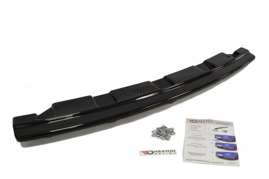 Mittlerer Diffusor Heck Ansatz für BMW 5er F11 M Paket (mit zwei Einzel Endstücken) Carbon Look