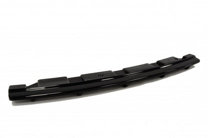 Mittlerer Diffusor Heck Ansatz für BMW 5er F11 M Paket (mit zwei Doppel Endstücken) Carbon Look