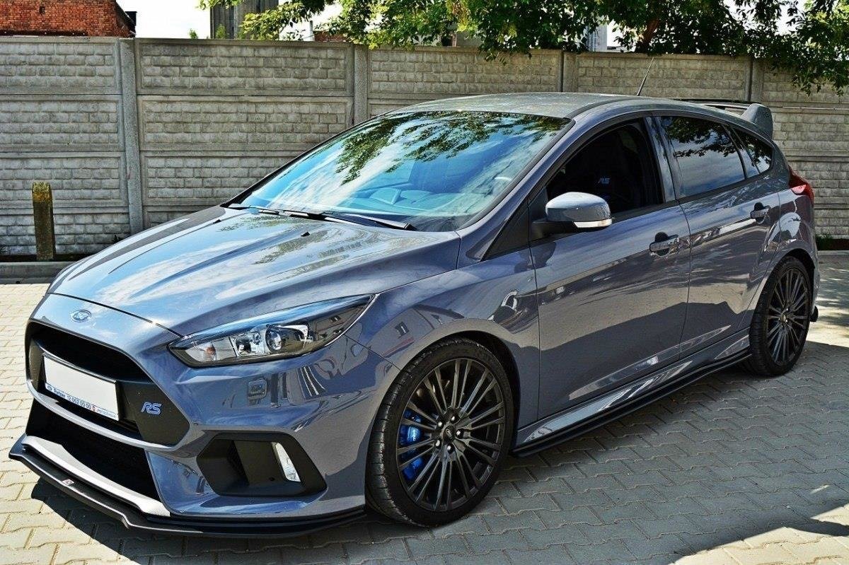 Front Ansatz für FORD FOCUS 3 RS v.4 schwarz matt