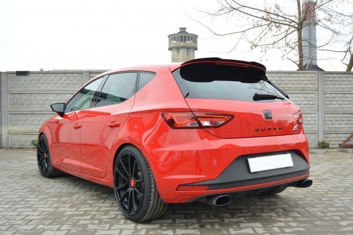 Spoiler CAP für SEAT LEON III CUPRA schwarz matt
