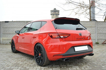 Spoiler CAP für SEAT LEON III CUPRA schwarz Hochglanz