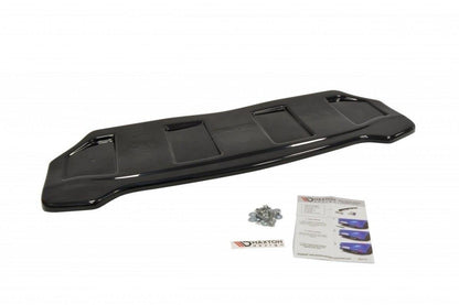 Mittlerer Diffusor Heck Ansatz für PEUGEOT 308 II GTI  schwarz matt