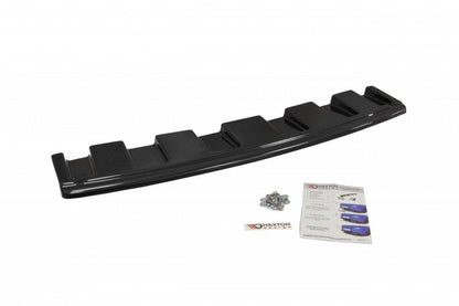 Mittlerer Diffusor Heck Ansatz für AUDI S6 C7 AVANT  Carbon Look