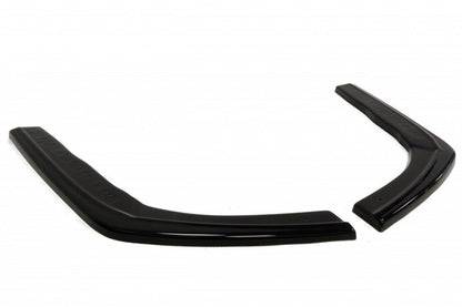 Heck Ansatz Flaps Diffusor für BMW 4er F32 M Paket Carbon Look