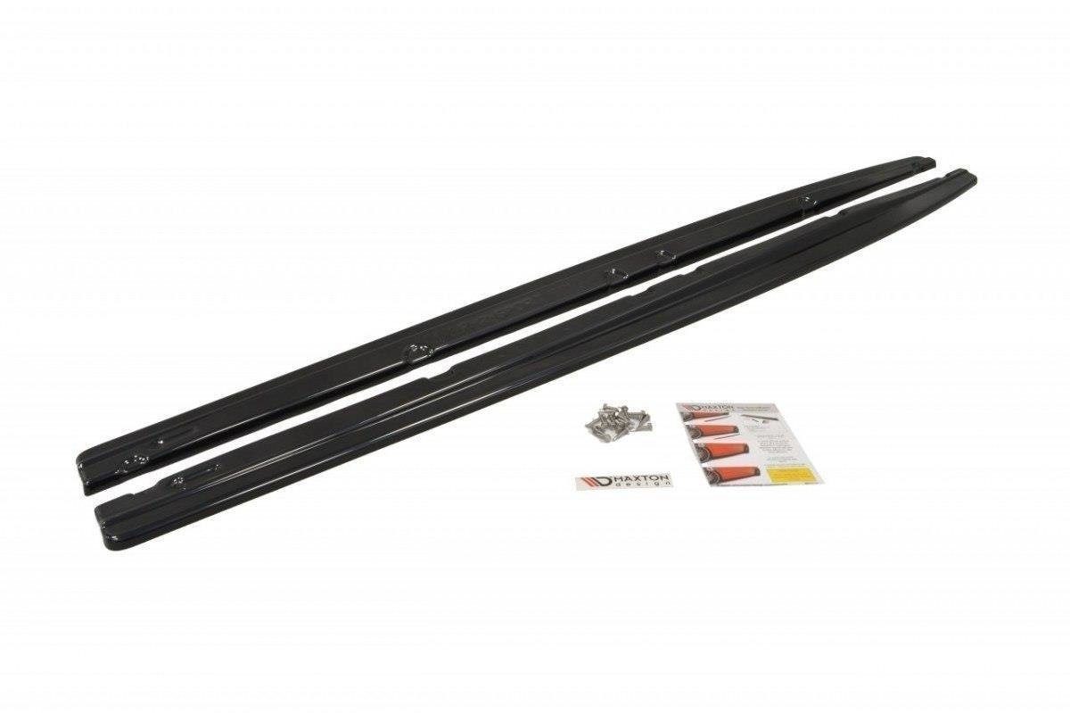 Seitenschweller Ansatz für Fiat Bravo MK 2 SPORT schwarz matt