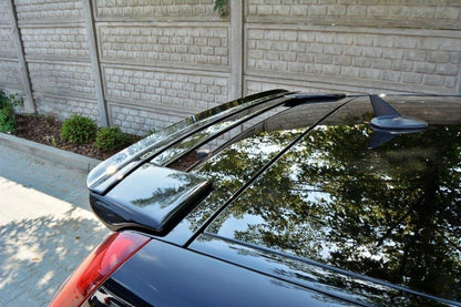 Spoiler CAP für VOLVO V50F R-DESIGN schwarz matt