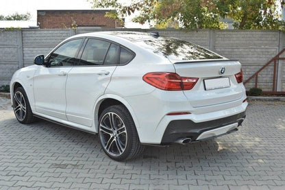 Spoiler CAP für BMW X4 M Paket schwarz matt