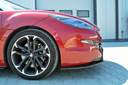 Front Ansatz V.1 für PEUGEOT RCZ FACELIFT schwarz matt