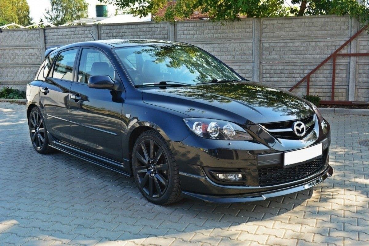 Seitenschweller Ansatz für MAZDA 3 MPS MK1 (vor Facelift) Carbon Look