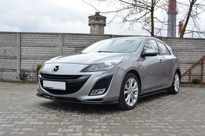 Front Ansatz für MAZDA 3 MK2 SPORT (vor Facelift) schwarz matt