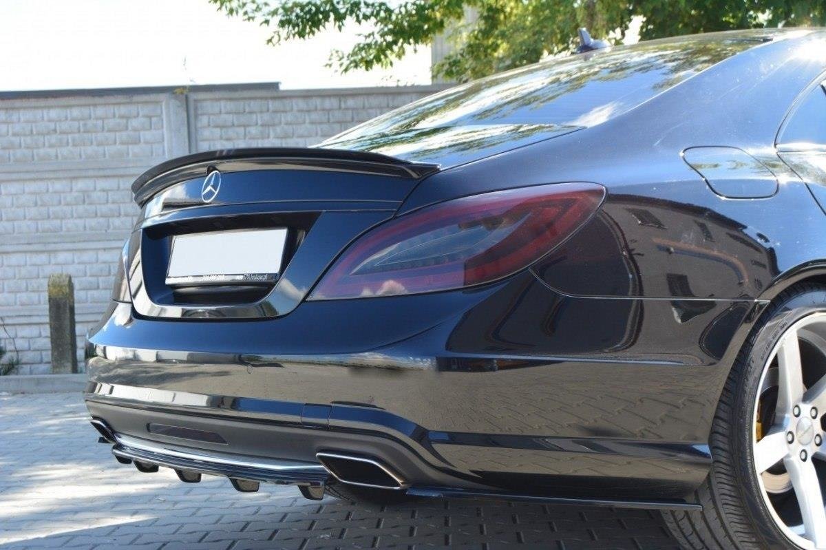 Spoiler CAP für Mercedes CLS C218 63 AMG  schwarz matt
