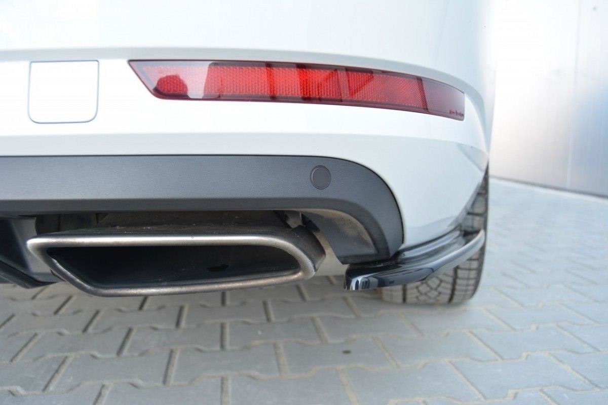 Heck Ansatz Flaps Diffusor für SKODA SUPERB III Carbon Look