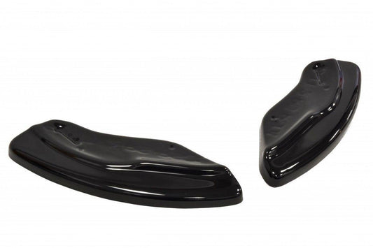 Heck Ansatz Flaps Diffusor für AUDI TT MK2 S-Line schwarz matt