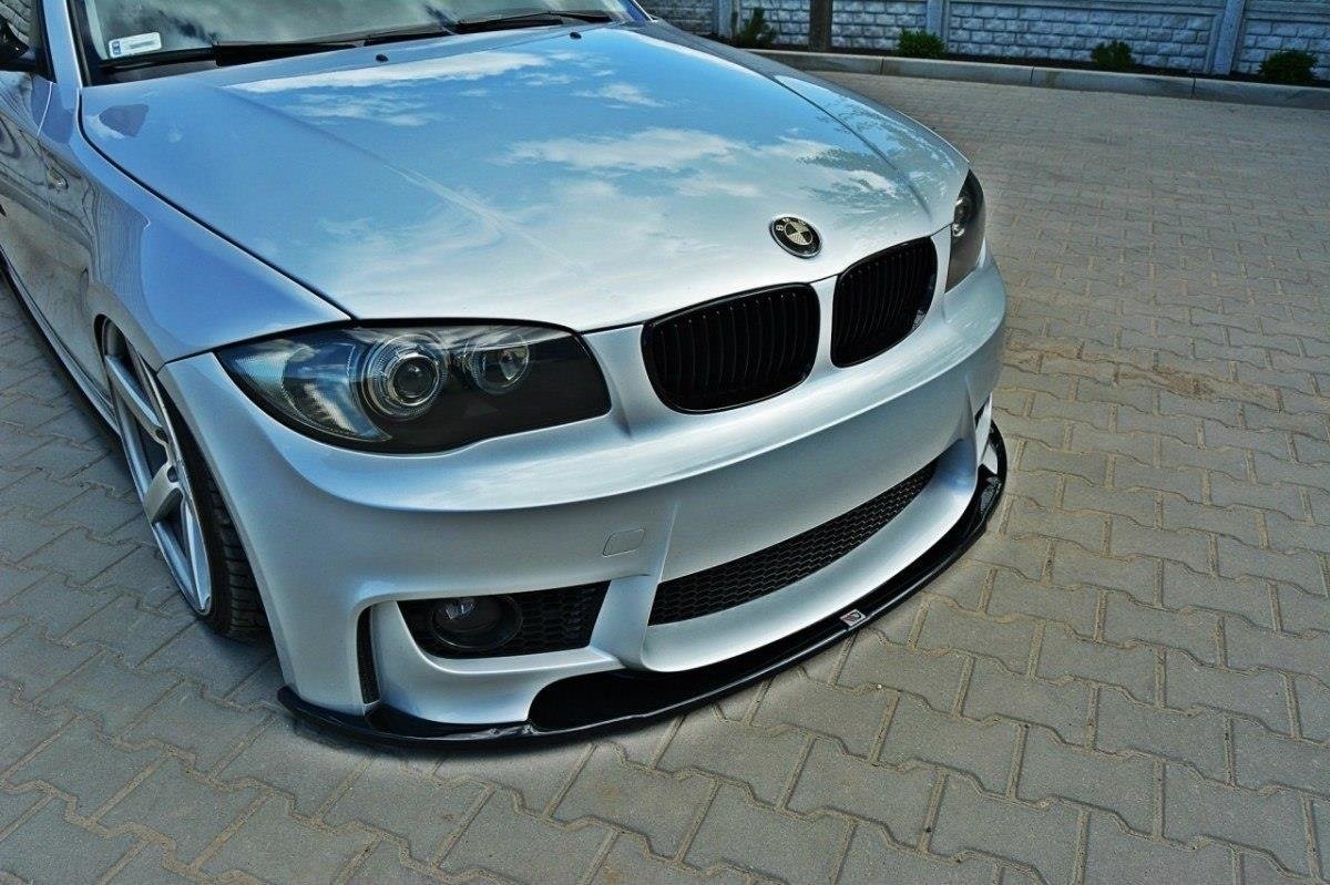 Front Ansatz für BMW 1er E87 M-Design Carbon Look