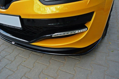 Front Ansatz für RENAULT MEGANE 3 RS v.2 Carbon Look