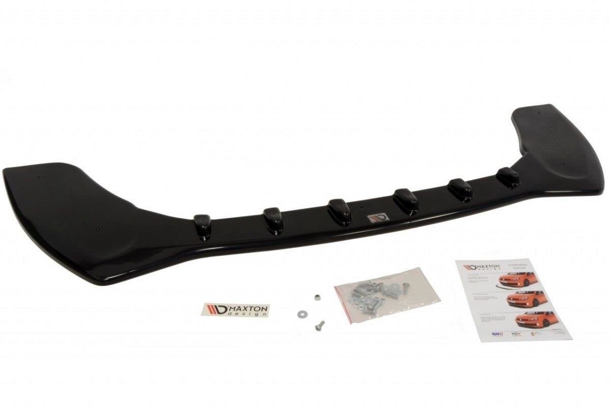 Front Ansatz für Ford Fiesta ST Mk7 FL (Mit Maxton Design Stoßstange) Carbon Look