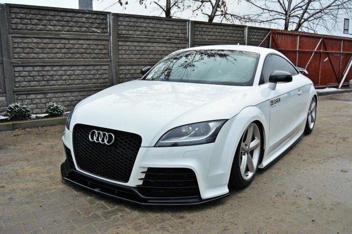 Front Ansatz V.1 für Audi TT RS 8J schwarz Hochglanz