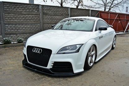 Front Ansatz V.1 für Audi TT RS 8J schwarz Hochglanz