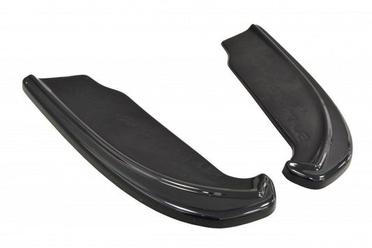 Heck Ansatz Flaps Diffusor für Subaru Impreza II WRX schwarz matt