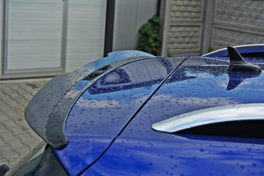 Spoiler CAP für VW Golf 7 / 7 Facelift R / R-Line Kombi Carbon Look