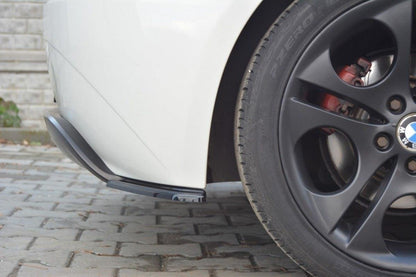 Heck Ansatz Flaps Diffusor für BMW Z4 E85 / E86 vor Facelift Carbon Look