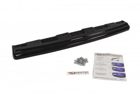 Mittlerer Diffusor Heck Ansatz für Mitsubishi Lancer Evo X  Carbon Look
