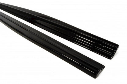 Seitenschweller Ansatz für BMW 1er F21 M135i / M140i / M-Paket schwarz Hochglanz
