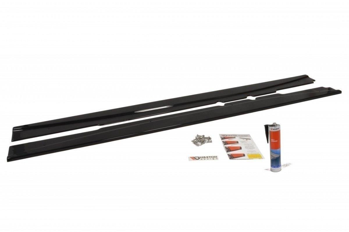 Seitenschweller Ansatz für MERCEDES CLS C219 Carbon Look